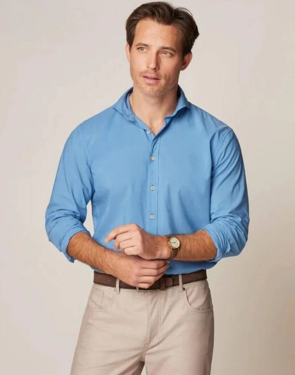 Johnnie-O Albin Shirt - Laguna Blue